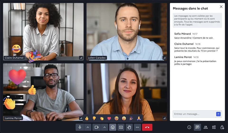 Capture d'écran de Visio LaSuite